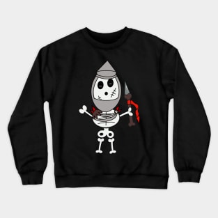 Cute skeletons doodle style Crewneck Sweatshirt